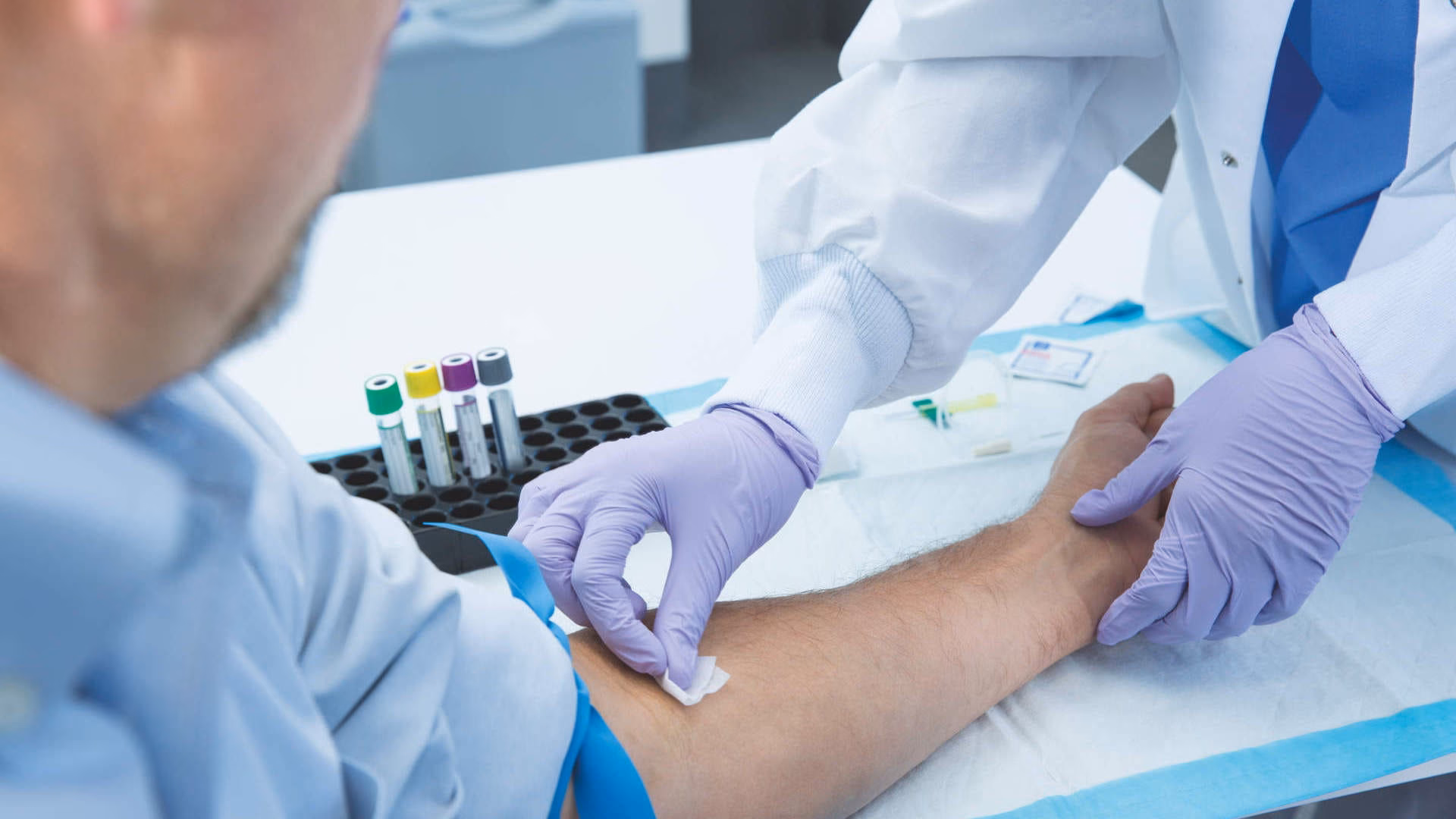 What does a negative TB blood test mean?