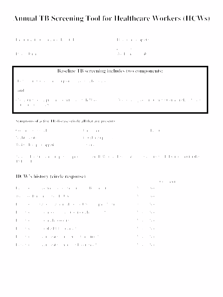 What information do I need to apply for a TB test?