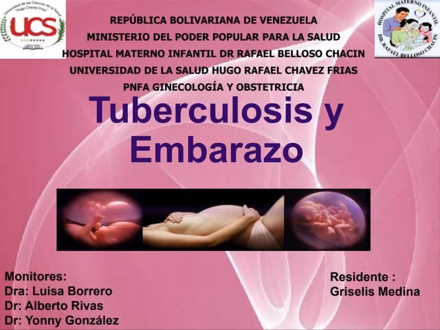 ¿Cómo se cura la tuberculosis en el embarazo?