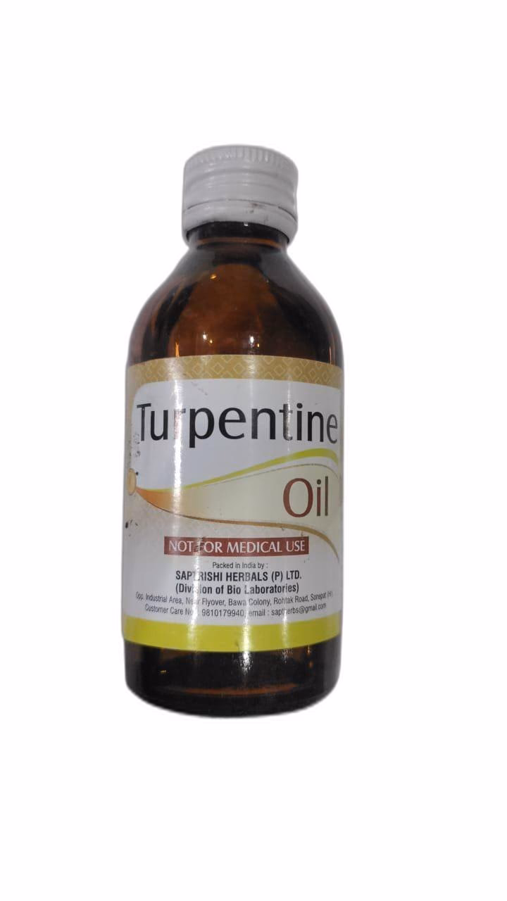 Why did people stop taking turpentine?