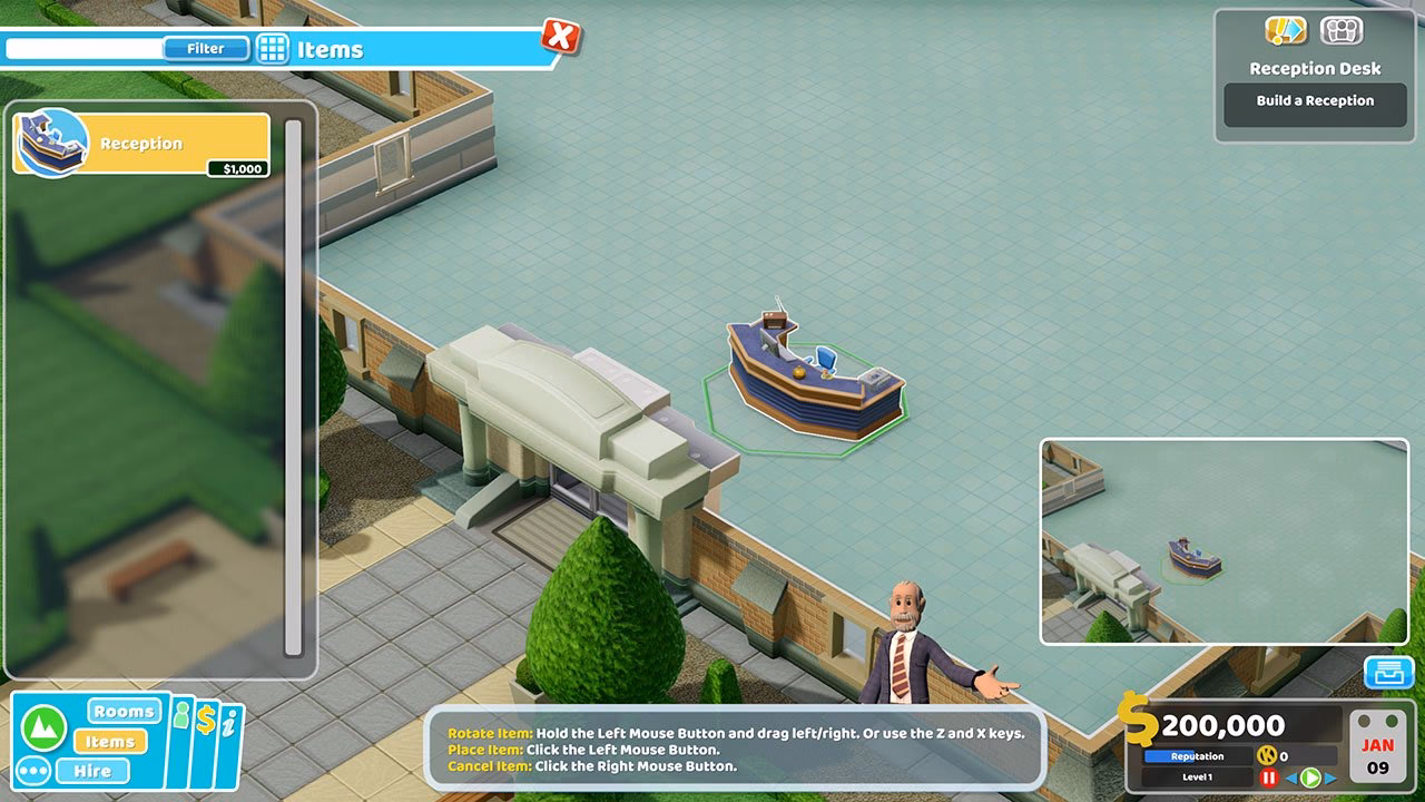 How do I get started at two point hospital?