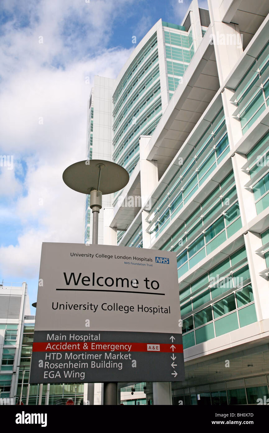 Where is University College London Hospital (UCLH)?