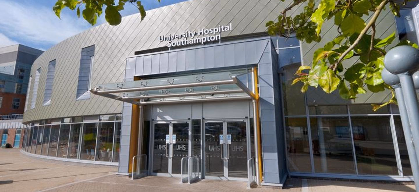 Where is University Hospital Southampton located?