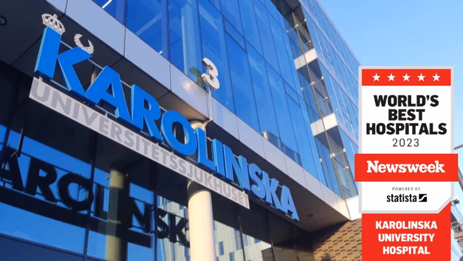 Why is Karolinska ranked as Europe's best hospital?