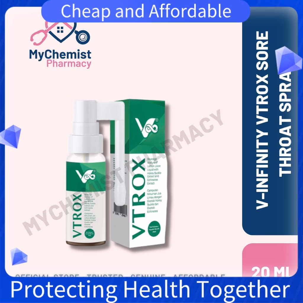 How to use vtrox sore throat spray?