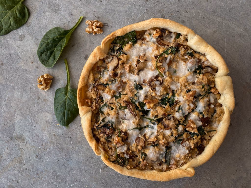 How do you make a vegan Quiche?
