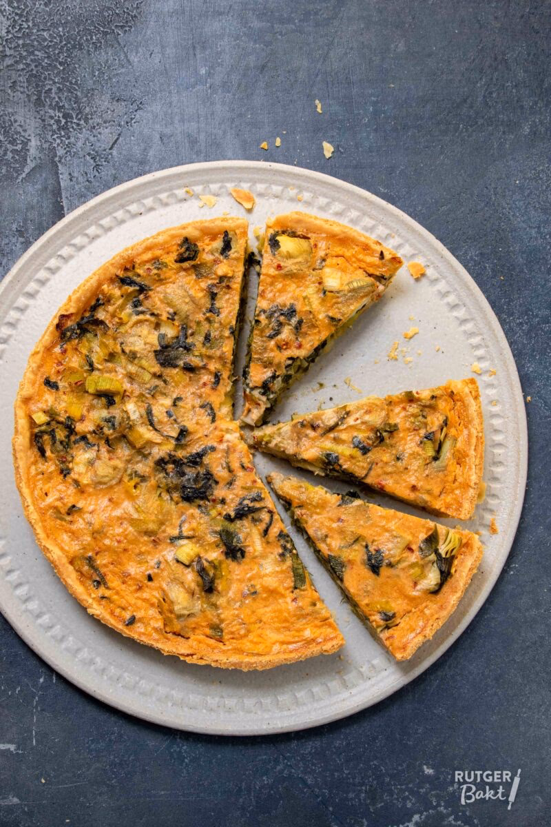 Is tofu a good substitute for eggs in a quiche?
