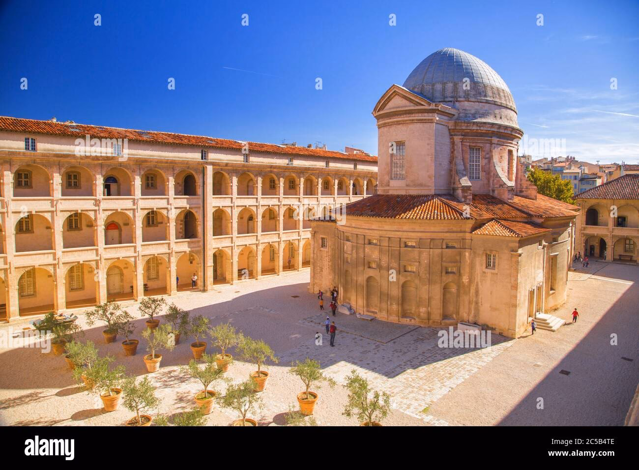 What is the old charity 'La Vieille Charité'?