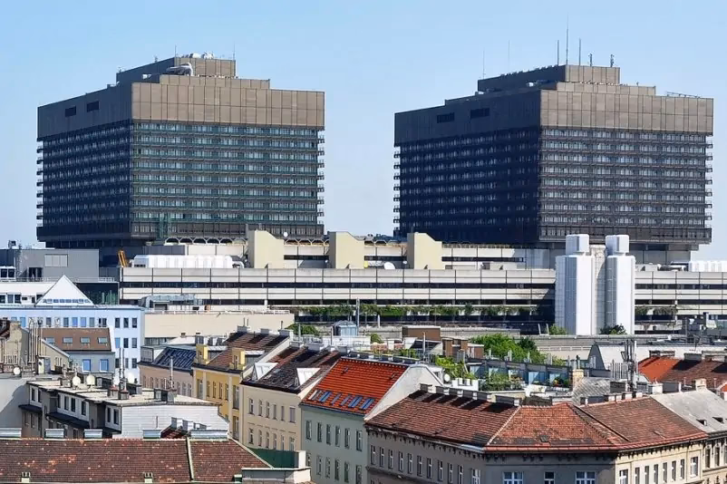 How many doctors are in central Vienna Clinical Hospital?