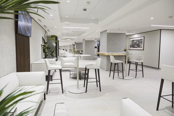 Where are the seats in a Real Madrid hospitality package?