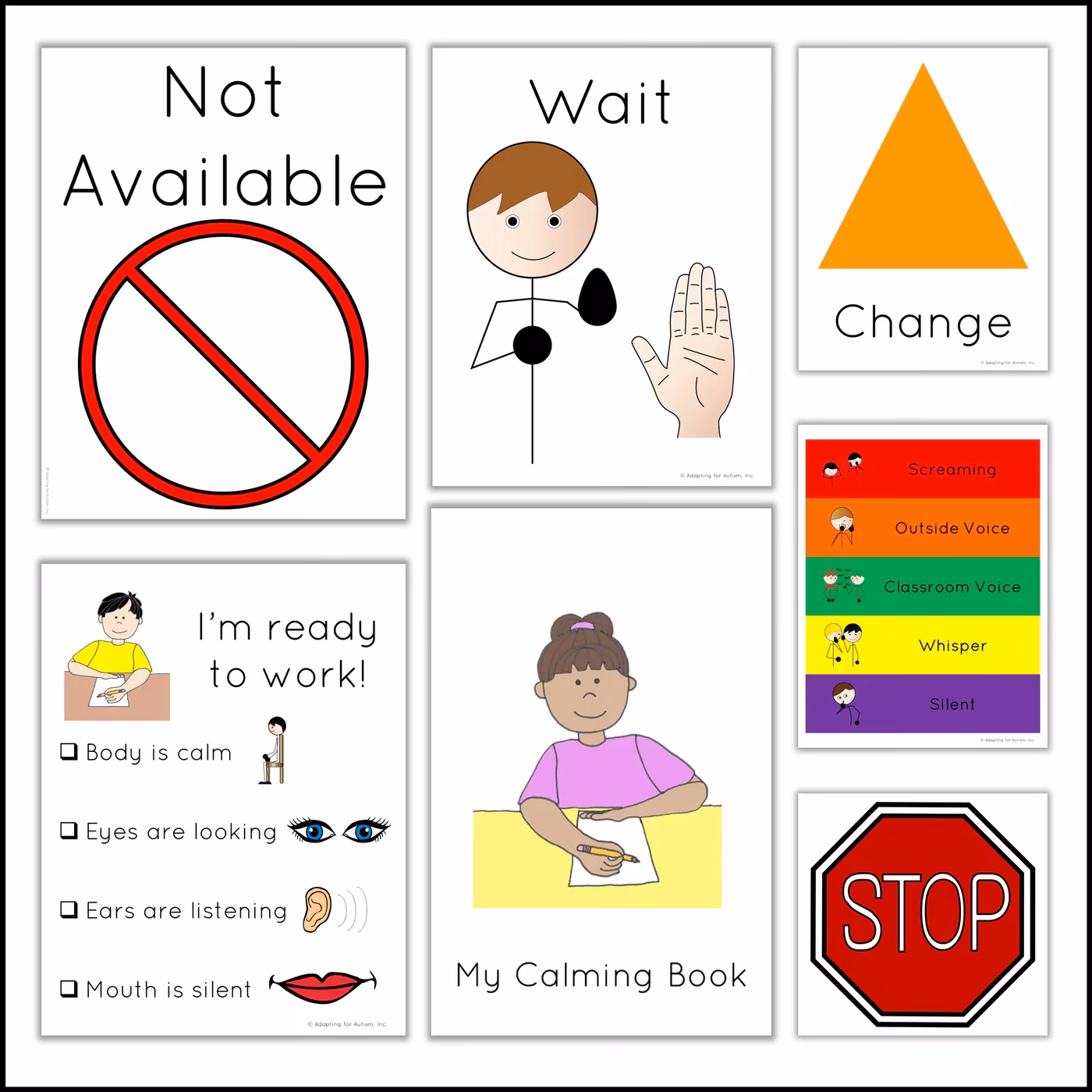 What are the 5 types of visual aids?