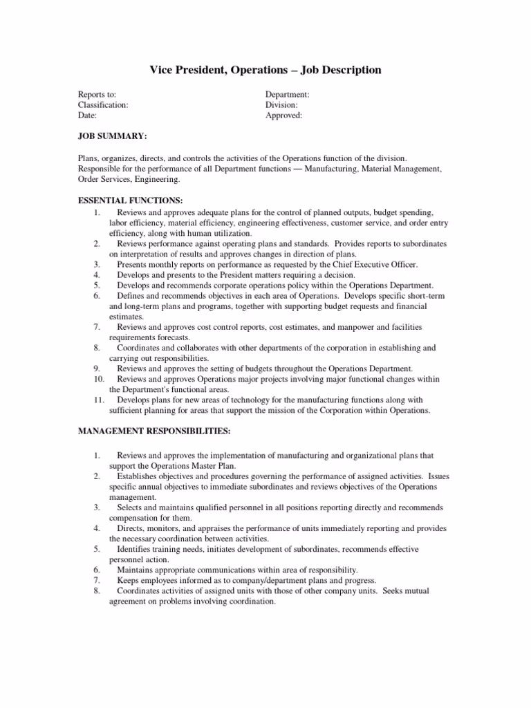 How much does a VP of operations make?