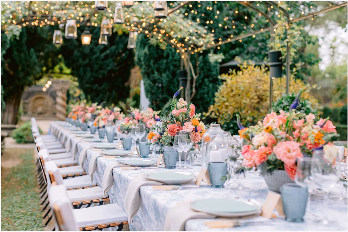 What is a good theme for a wedding reception?