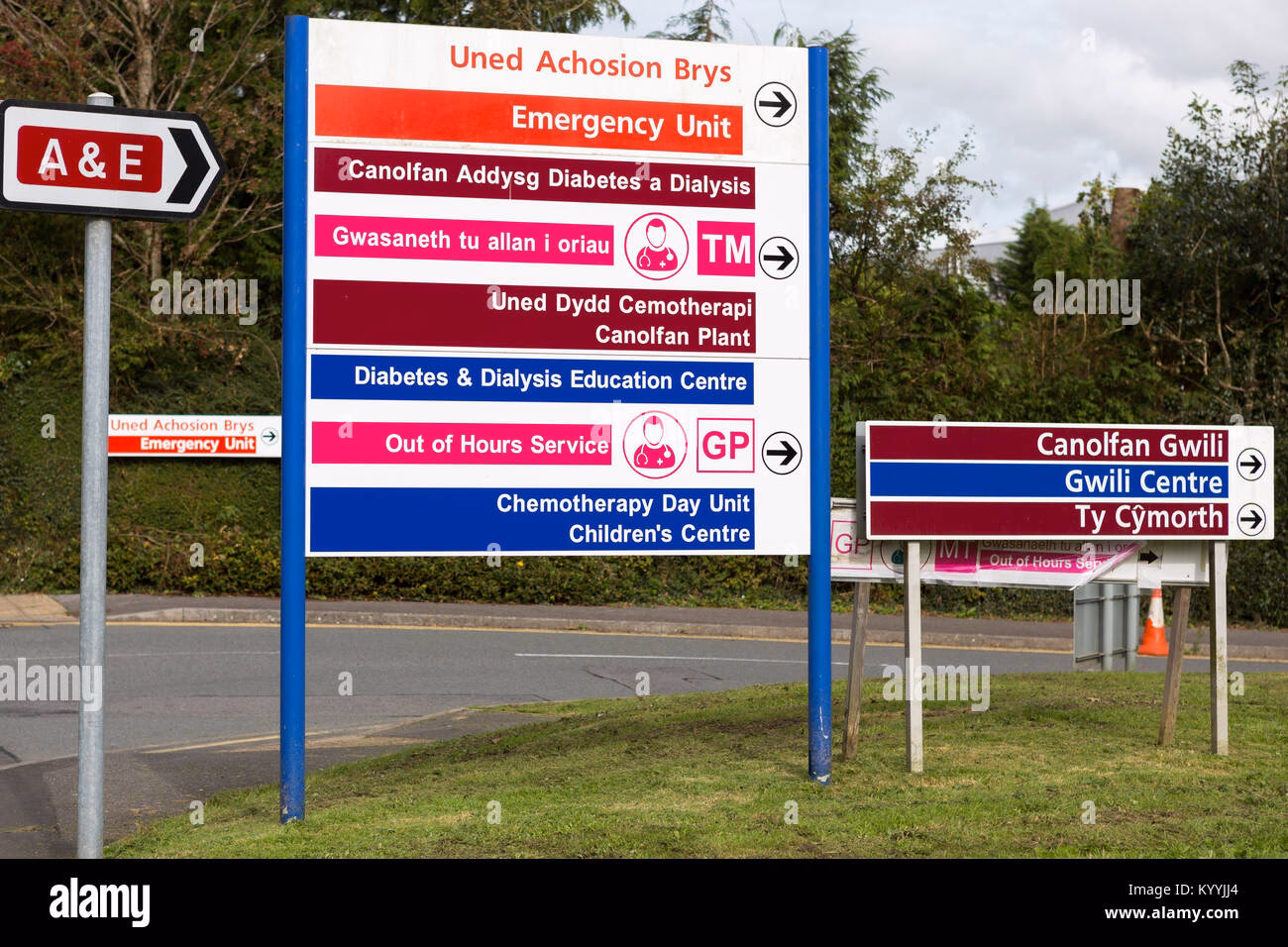 What types of signs do you design for the NHS?