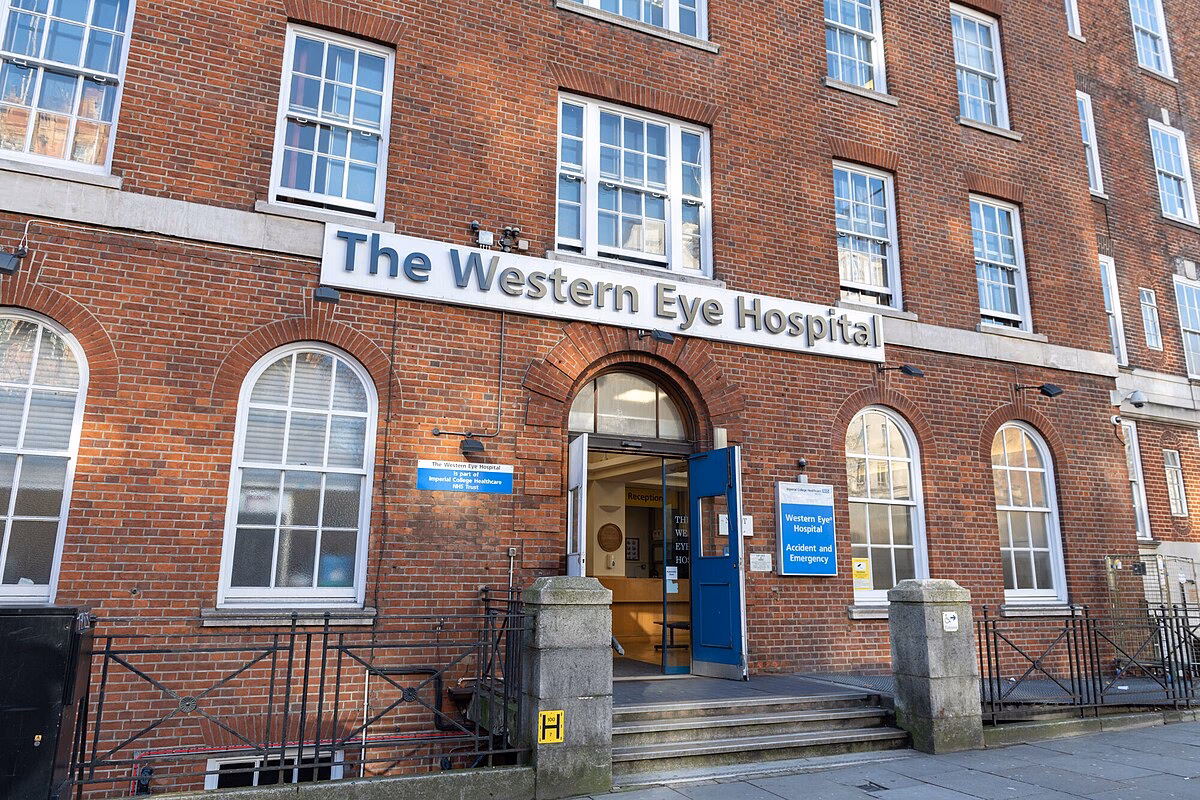 Which ophthalmology hospitals are in West London?