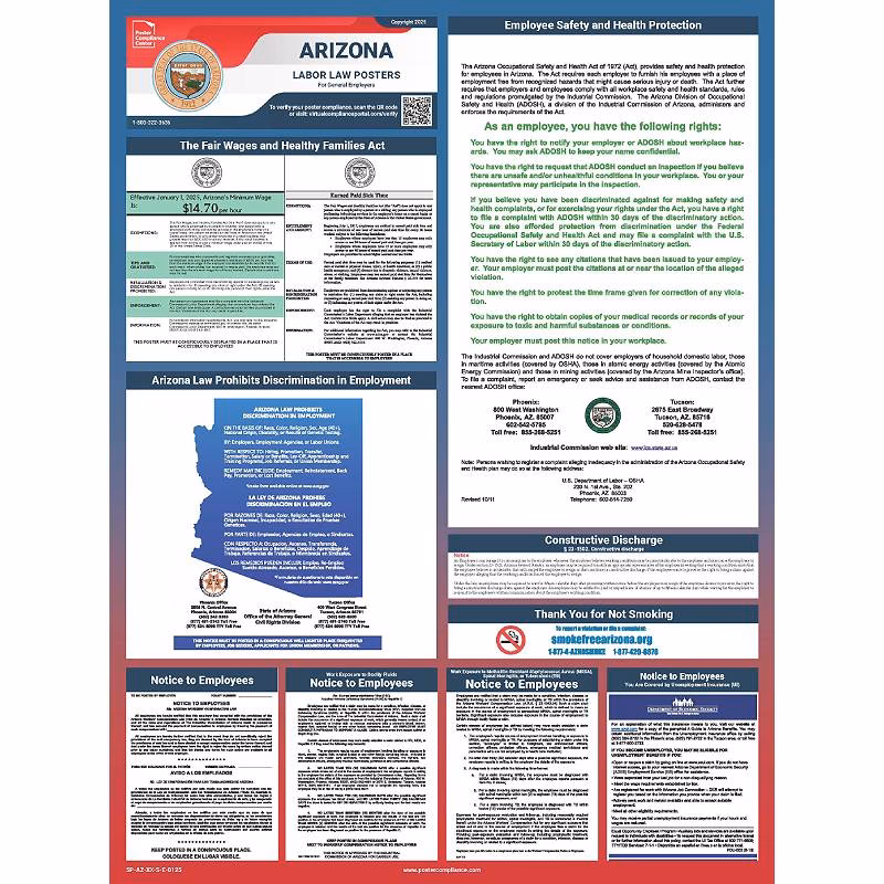 What laws govern employment in Arizona?