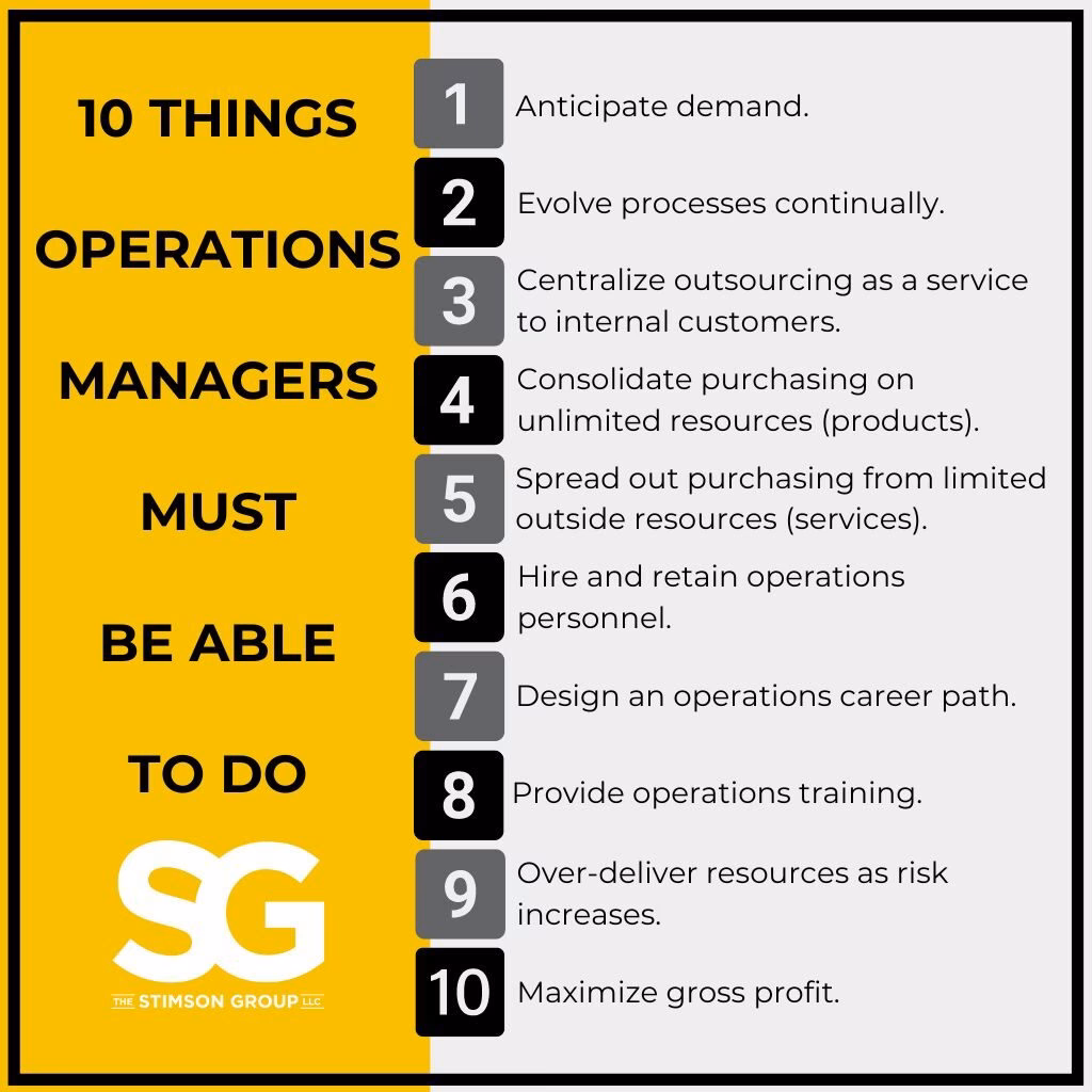 What does a IT Operations Manager do?