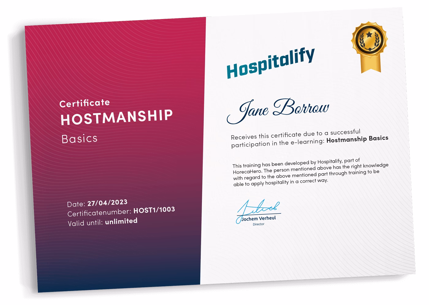 How do you define hostmanship?