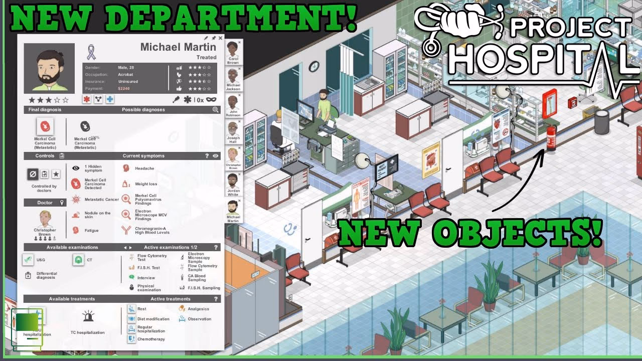 Where can I find mods and modding resources for Project Hospital?