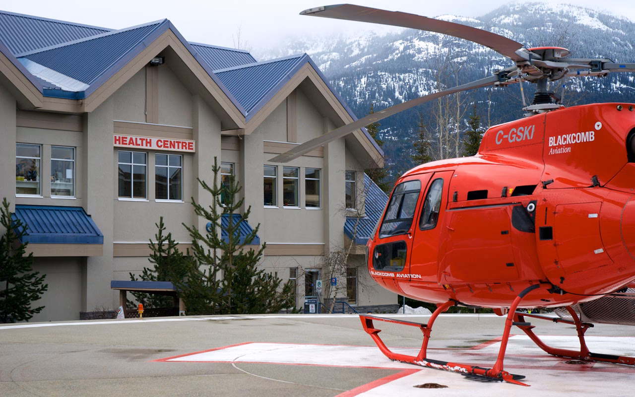 Where is Whistler health care centre – hospital?