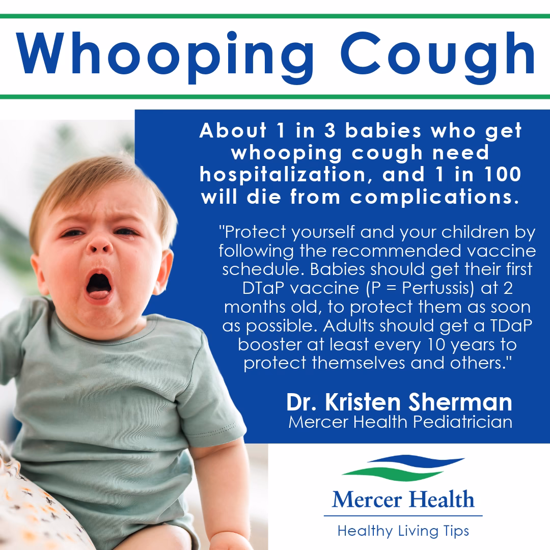 What causes whooping cough?