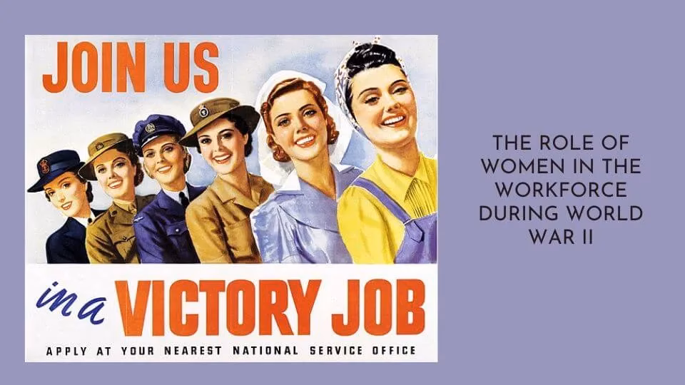 Why did women leave the labor force in 1945 & 1946?