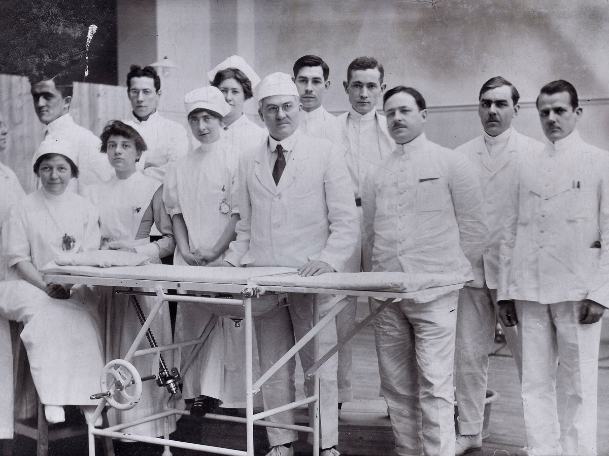 How did the First World War affect medicine?