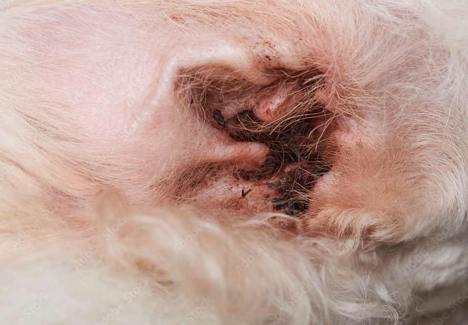 What happens if a dog has a yeast infection?