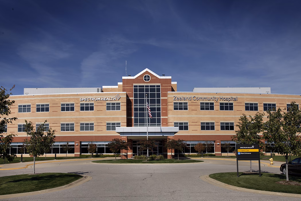 Where is corewell health Zeeland hospital?