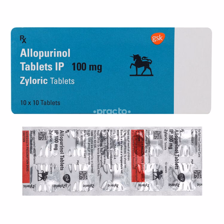 Can Zyloric tablet be taken with food?